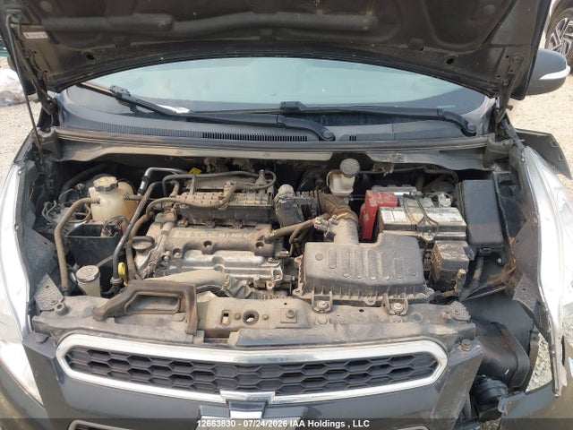 12663830 :رقم المزاد ، KL8CF6S9XFC790918 vin ، 2015 Chevrolet Spark 2lt مزاد بيع