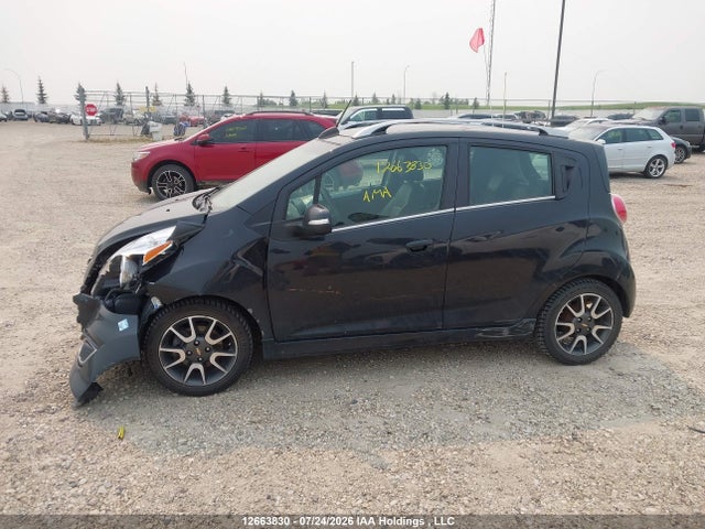 12663830 :رقم المزاد ، KL8CF6S9XFC790918 vin ، 2015 Chevrolet Spark 2lt مزاد بيع