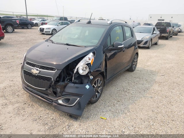 12663830 :رقم المزاد ، KL8CF6S9XFC790918 vin ، 2015 Chevrolet Spark 2lt مزاد بيع