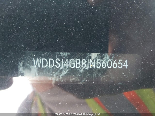WDDSJ4GB8JN560654 Mercedes-Benz CLA 250 4MATIC