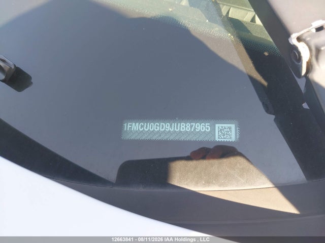 Продаж на аукціоні авто 2018 Ford Escape Se, vin: 1FMCU0GD9JUB87965, номер лоту: 12663841