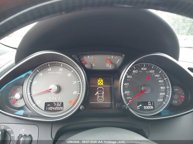 Aukcja sprzedaży 2009 Audi R8 4.2, vin: WUAAU34299N001270, numer aukcji: 12663844