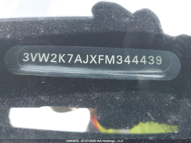3VW2K7AJXFM344439 Volkswagen JETTA S