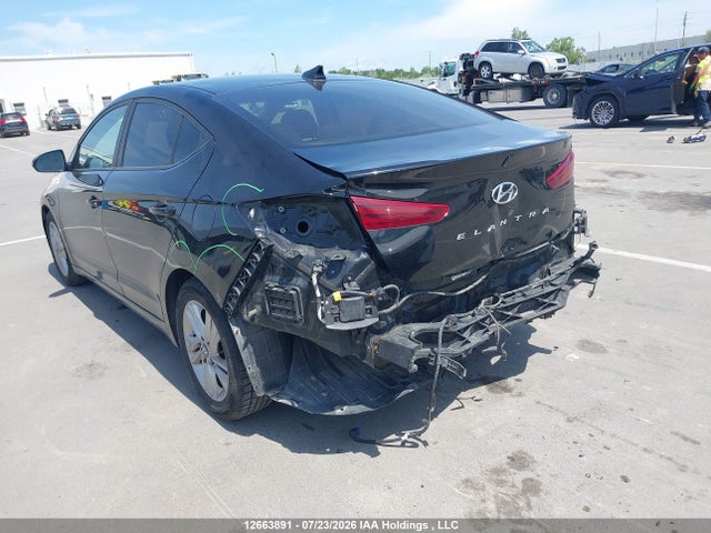 Продаж на аукціоні авто 2019 Hyundai Elantra Preferred, vin: KMHD84LFXKU772482, номер лоту: 12663891