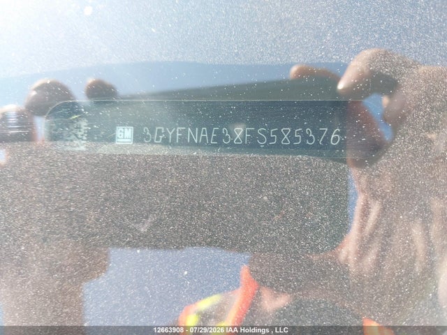 Продажа на аукционе авто 2015 Cadillac Srx, vin: 3GYFNAE38FS585376, номер лота: 12663908