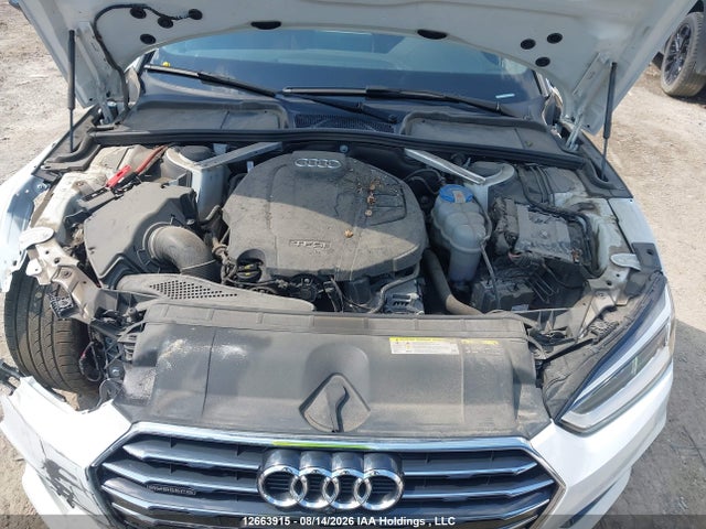 12663915 :رقم المزاد ، WAUCNCF50JA096384 vin ، 2018 Audi A5 2.0t Technik مزاد بيع