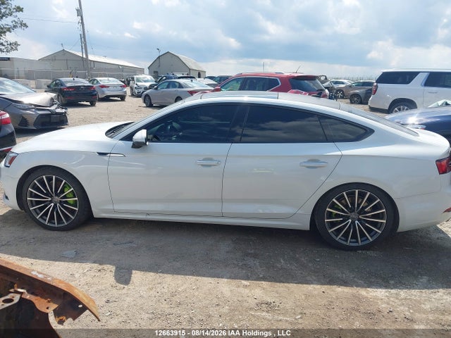 12663915 :رقم المزاد ، WAUCNCF50JA096384 vin ، 2018 Audi A5 2.0t Technik مزاد بيع