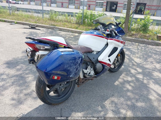 2007 Honda Vfr800 Fi/anniversary მანქანა იყიდება აუქციონზე, vin: JH2RC46907M900063, აუქციონის ნომერი: 12663921