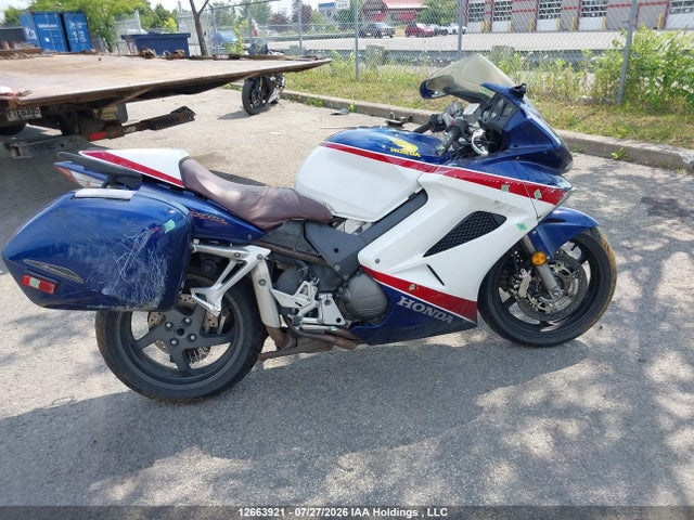 2007 Honda Vfr800 Fi/anniversary მანქანა იყიდება აუქციონზე, vin: JH2RC46907M900063, აუქციონის ნომერი: 12663921