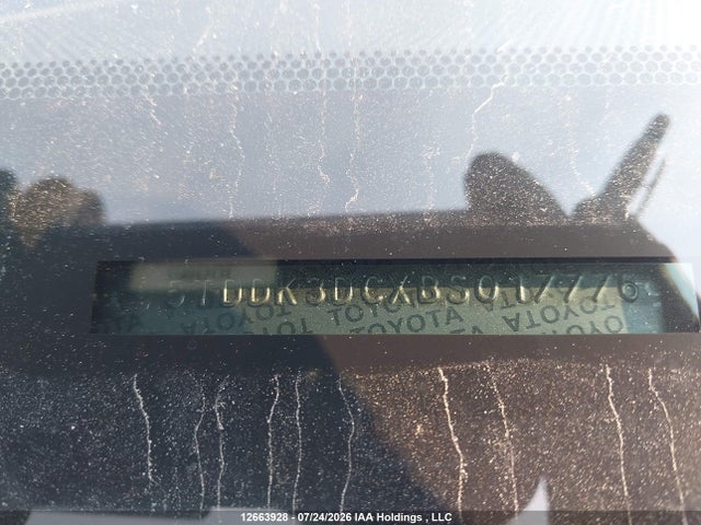 12663928 :رقم المزاد ، 5TDDK3DCXBS017776 vin ، 2011 Toyota Sienna Xle/limited مزاد بيع
