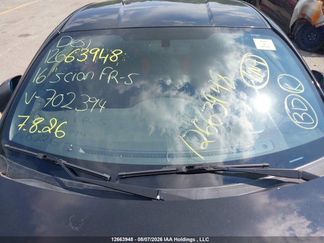 12663948 :رقم المزاد ، JF1ZNAA13G9702394 vin ، 2016 Scion Fr-s Release Series 2.0 مزاد بيع