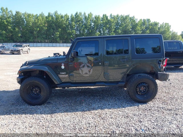 12663951 :رقم المزاد ، 1C4BJWEG8FL542680 vin ، 2015 Jeep Wrangler Unlimited Sahara مزاد بيع