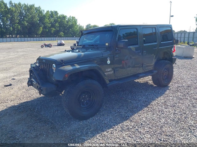 12663951 :رقم المزاد ، 1C4BJWEG8FL542680 vin ، 2015 Jeep Wrangler Unlimited Sahara مزاد بيع