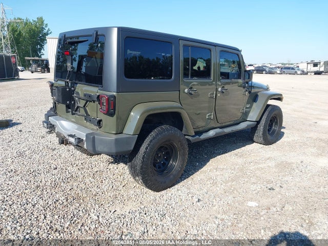 12663951 :رقم المزاد ، 1C4BJWEG8FL542680 vin ، 2015 Jeep Wrangler Unlimited Sahara مزاد بيع
