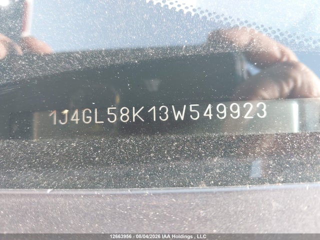 Aukcja sprzedaży 2003 Jeep Liberty Limited Edition, vin: 1J4GL58K13W549923, numer aukcji: 12663956