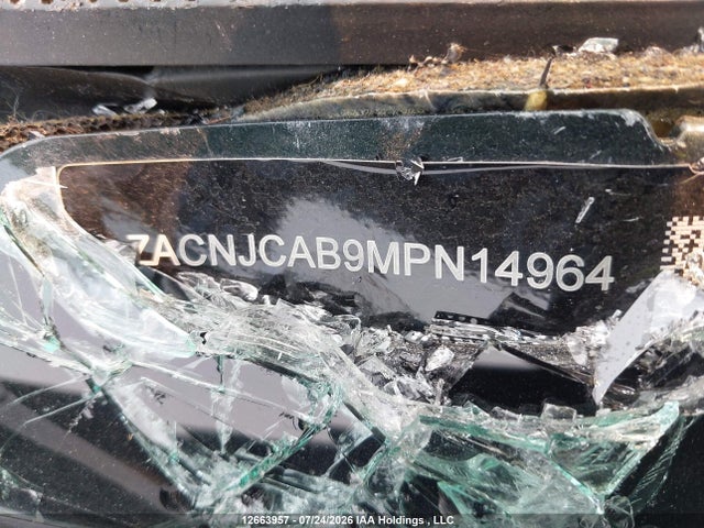12663957 :رقم المزاد ، ZACNJCAB9MPN14964 vin ، 2021 Jeep Renegade Jeepster مزاد بيع