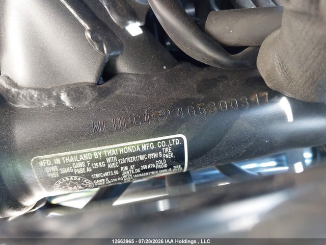 Honda Cb500 F 2016 MLHPC4524G5300397 Image 14