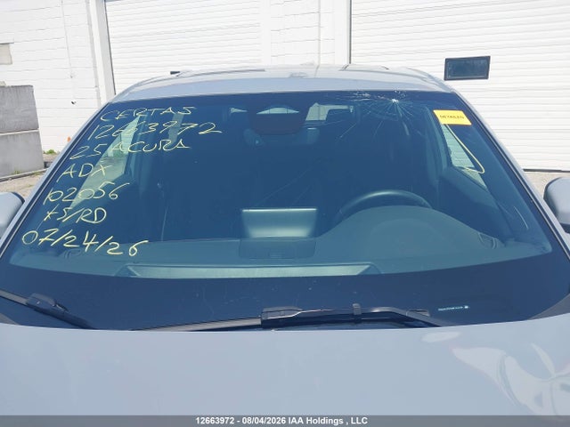 Продажа на аукционе авто 2025 Acura Adx A-spec, vin: 3HDSA2H59SM102056, номер лота: 12663972