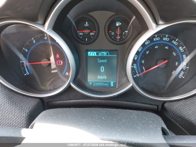 2013 Chevrolet Cruze Lt მანქანა იყიდება აუქციონზე, vin: 1G1PC5SB1D7186476, აუქციონის ნომერი: 12663977