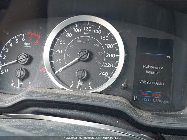 12663993 :رقم المزاد ، 5YFBPRBE6LP087334 vin ، 2020 Toyota Corolla Le مزاد بيع