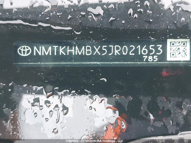 Aukcja sprzedaży 2018 Toyota C-hr Xle, vin: NMTKHMBX5JR021653, numer aukcji: 12664002