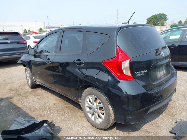 12664003 :رقم المزاد ، 3N1CE2CP7HL364601 vin ، 2017 Nissan Versa Note S/s Plus/sv/sl/sr مزاد بيع