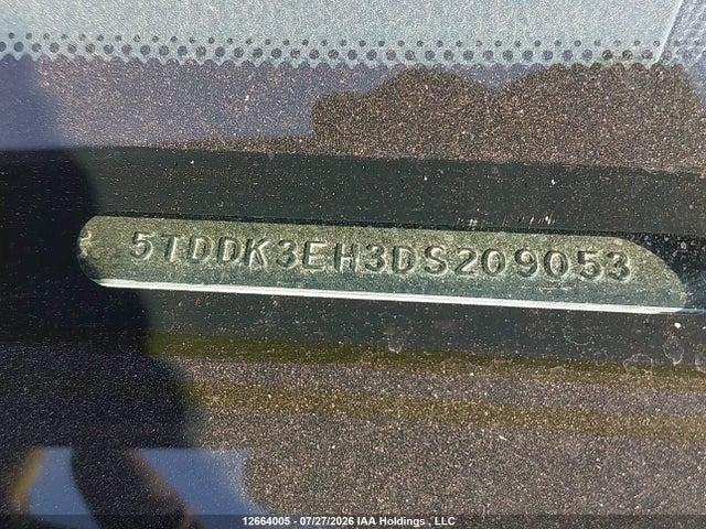 Продаж на аукціоні авто 2013 Toyota Highlander Limited, vin: 5TDDK3EH3DS209053, номер лоту: 12664005