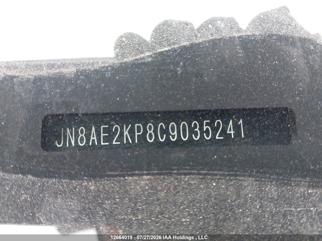 Aukcja sprzedaży 2012 Nissan Quest S/sv/sl/le, vin: JN8AE2KP8C9035241, numer aukcji: 12664019