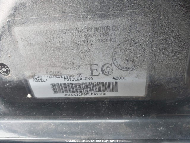 Продажа на аукционе авто 2015 Nissan Micra, vin: 3N1CK3CP6FL241500, номер лота: 12664025