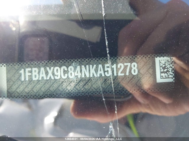 1FBAX9C84NKA51278 Ford Transit-350 Passenger Xlt