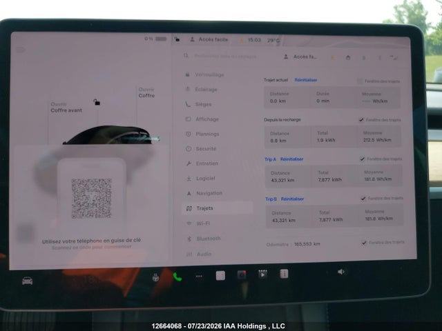 Auction sale of the 2022 Tesla Model 3, vin: 5YJ3E1EB2NF277692, lot number: 12664068