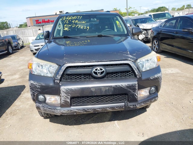 Продажа на аукционе авто 2012 Toyota 4runner Sr5 V6, vin: JTEBU5JR5C5077229, номер лота: 12664071