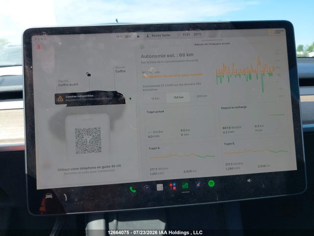 Auction sale of the 2022 Tesla Model Y, vin: 7SAYGDEE2NF465630, lot number: 12664075