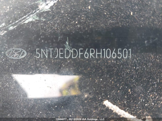 12664077 :رقم المزاد ، 5NTJEDDF6RH106501 vin ، 2024 Hyundai Santa Cruz Limited مزاد بيع
