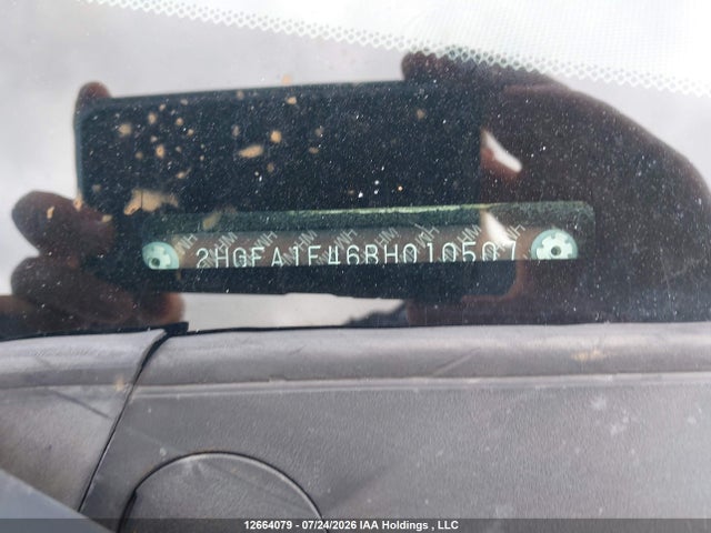 2011 Honda Civic Dx-g მანქანა იყიდება აუქციონზე, vin: 2HGFA1F46BH010507, აუქციონის ნომერი: 12664079