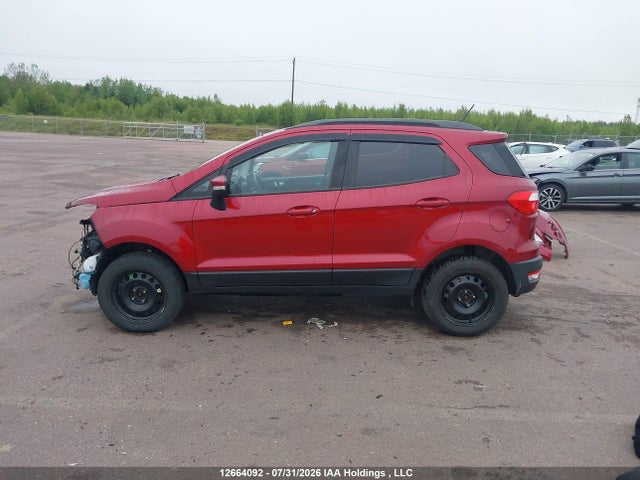 12664092 :رقم المزاد ، MAJ6P1UL1JC227834 vin ، 2018 Ford Ecosport Se مزاد بيع