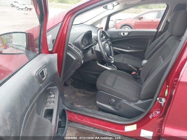 12664092 :رقم المزاد ، MAJ6P1UL1JC227834 vin ، 2018 Ford Ecosport Se مزاد بيع