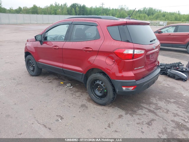 12664092 :رقم المزاد ، MAJ6P1UL1JC227834 vin ، 2018 Ford Ecosport Se مزاد بيع