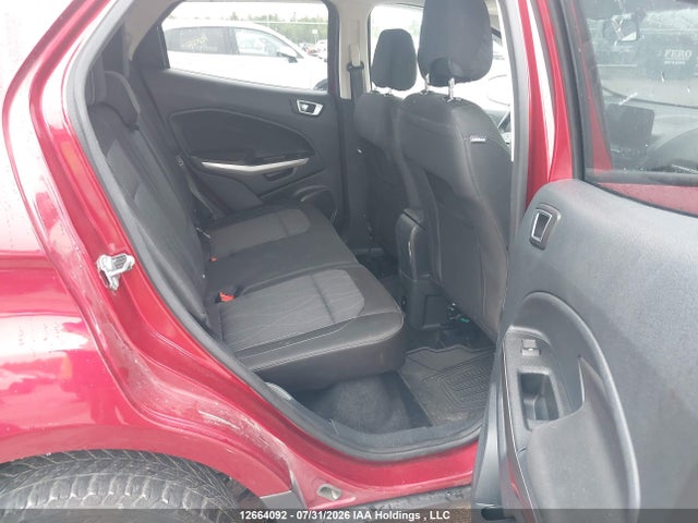 12664092 :رقم المزاد ، MAJ6P1UL1JC227834 vin ، 2018 Ford Ecosport Se مزاد بيع
