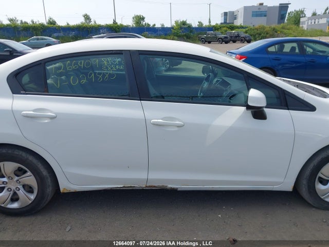 Продажа на аукционе авто 2013 Honda Civic Lx, vin: 2HGFB2F44DH029885, номер лота: 12664097