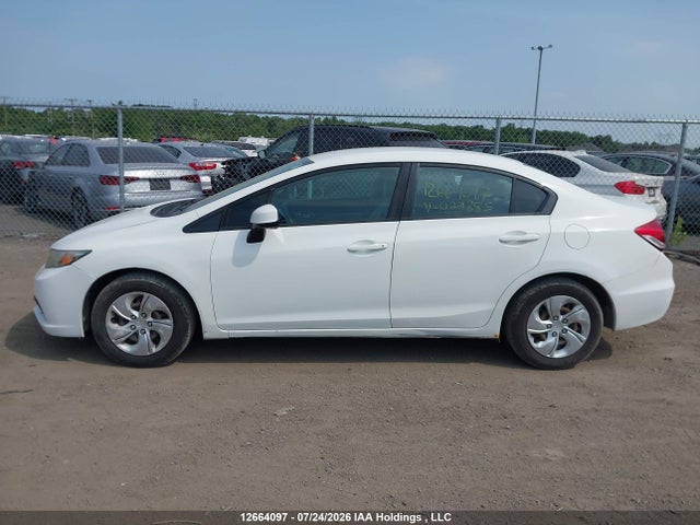 Продажа на аукционе авто 2013 Honda Civic Lx, vin: 2HGFB2F44DH029885, номер лота: 12664097