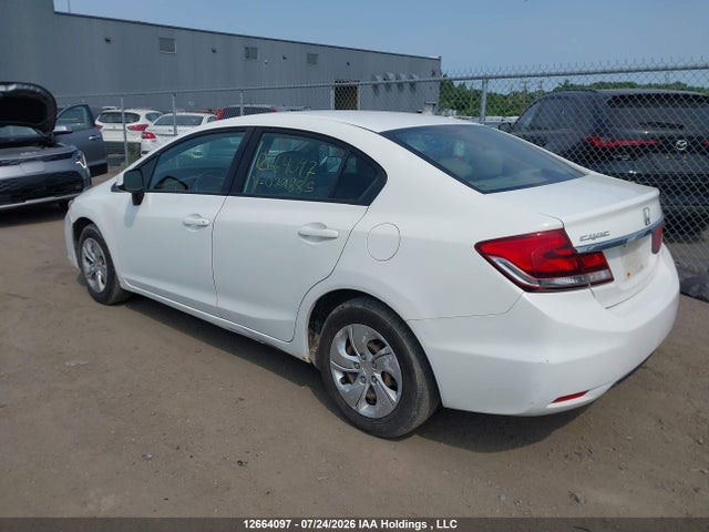 Продажа на аукционе авто 2013 Honda Civic Lx, vin: 2HGFB2F44DH029885, номер лота: 12664097