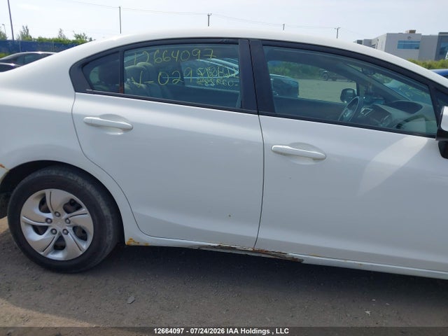 Продажа на аукционе авто 2013 Honda Civic Lx, vin: 2HGFB2F44DH029885, номер лота: 12664097