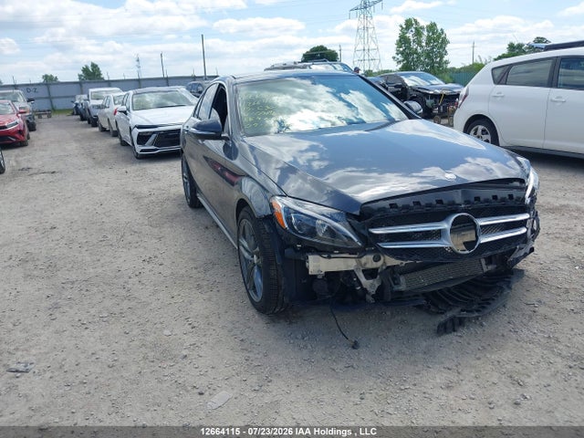 Auction sale of the 2015 Mercedes-benz C 300 4matic, vin: 55SWF4KB8FU096483, lot number: 12664115