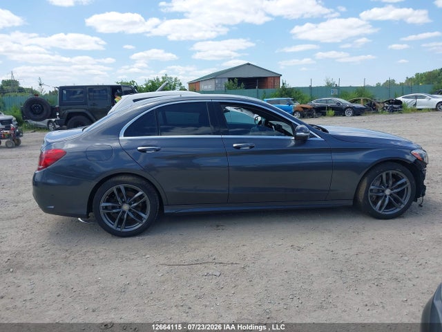 Продаж на аукціоні авто 2015 Mercedes-benz C 300 4matic, vin: 55SWF4KB8FU096483, номер лоту: 12664115