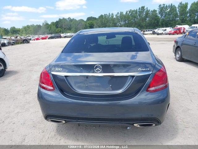 Продаж на аукціоні авто 2015 Mercedes-benz C 300 4matic, vin: 55SWF4KB8FU096483, номер лоту: 12664115