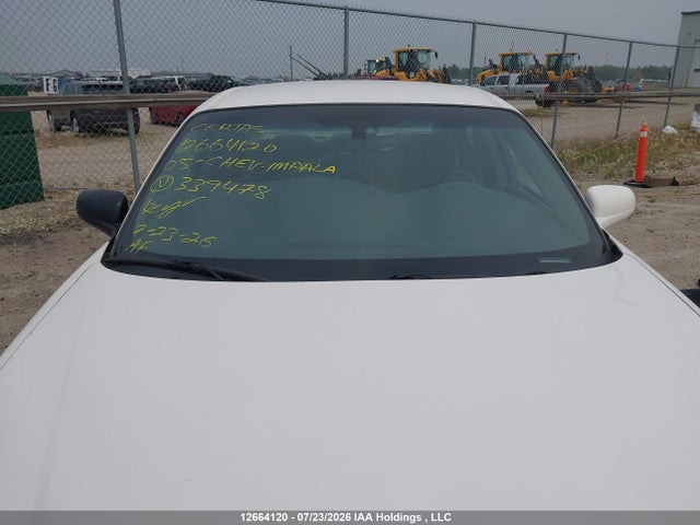 12664120 :رقم المزاد ، 2G1WF52E859339478 vin ، 2005 Chevrolet Impala مزاد بيع
