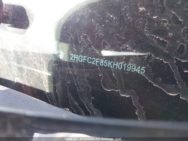 Honda Civic Sport 2019 2HGFC2F85KH019945 Image 18
