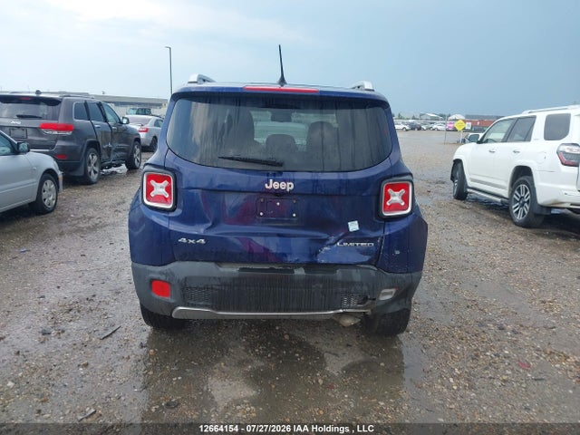 Продаж на аукціоні авто 2016 Jeep Renegade Limited, vin: ZACCJBDT1GPC88044, номер лоту: 12664154