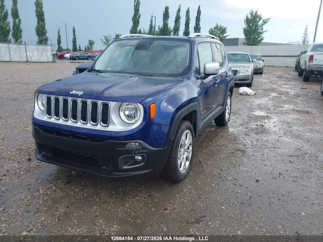 Продаж на аукціоні авто 2016 Jeep Renegade Limited, vin: ZACCJBDT1GPC88044, номер лоту: 12664154